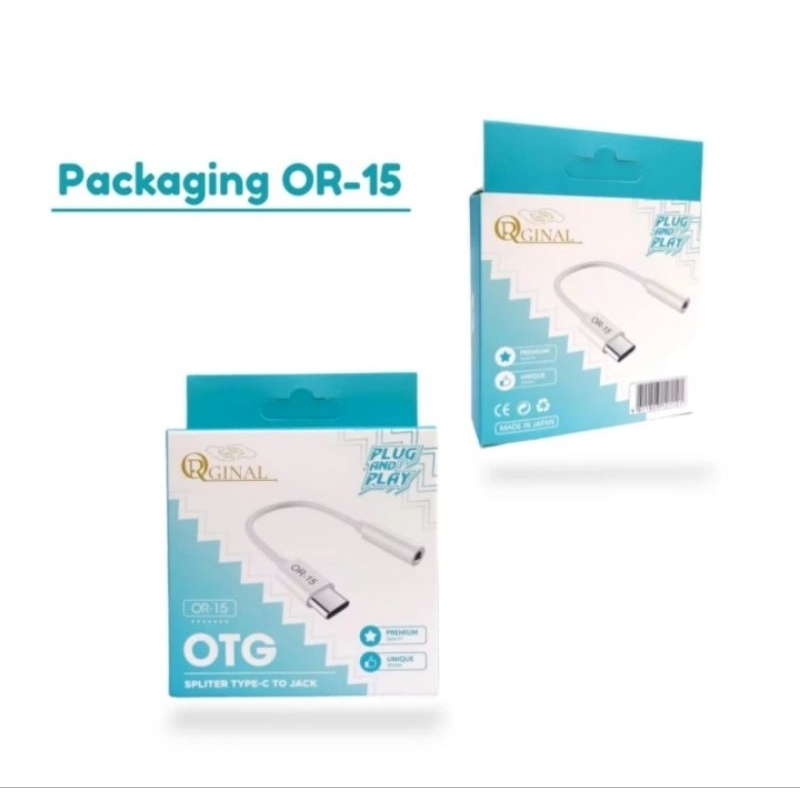 Kabel audio Aux type C headphone jack adapter