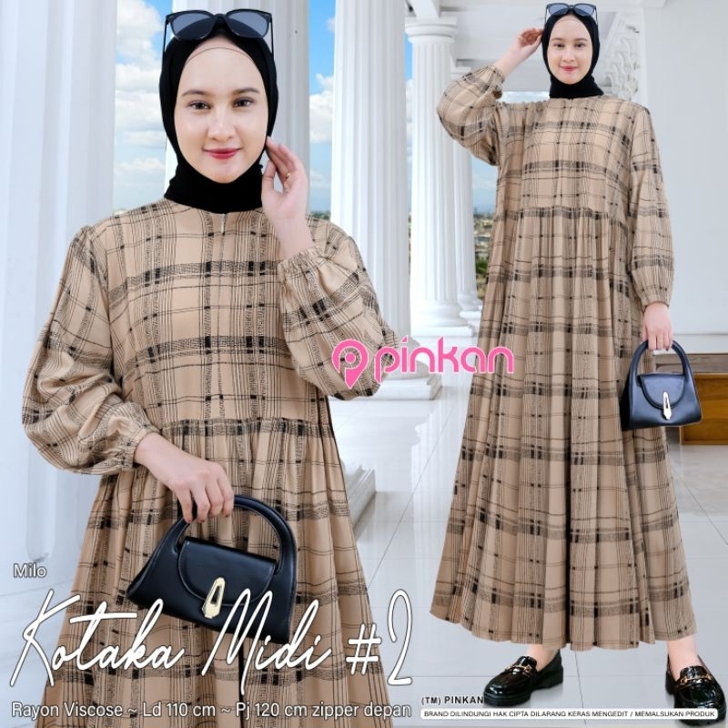 MIDI DRESS||DRESS KATUN RAYON||DRESS MOTIF BUNGA||DRES KATUN BUNG||MIDI MOTIF BUNGA