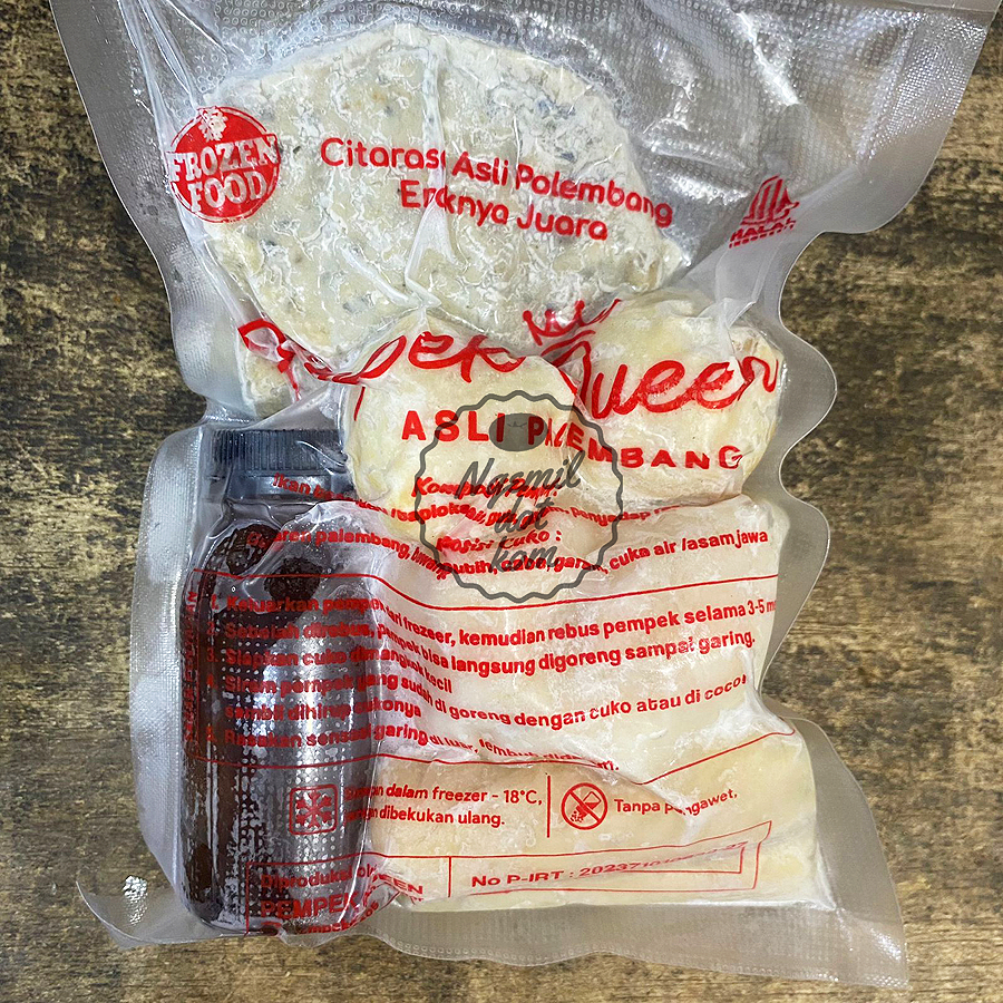 

PEMPEK FROZEN / PEMPEK IKAN PALEMBANG / PEMPEK LENJER ADAAN KULIT TELUR