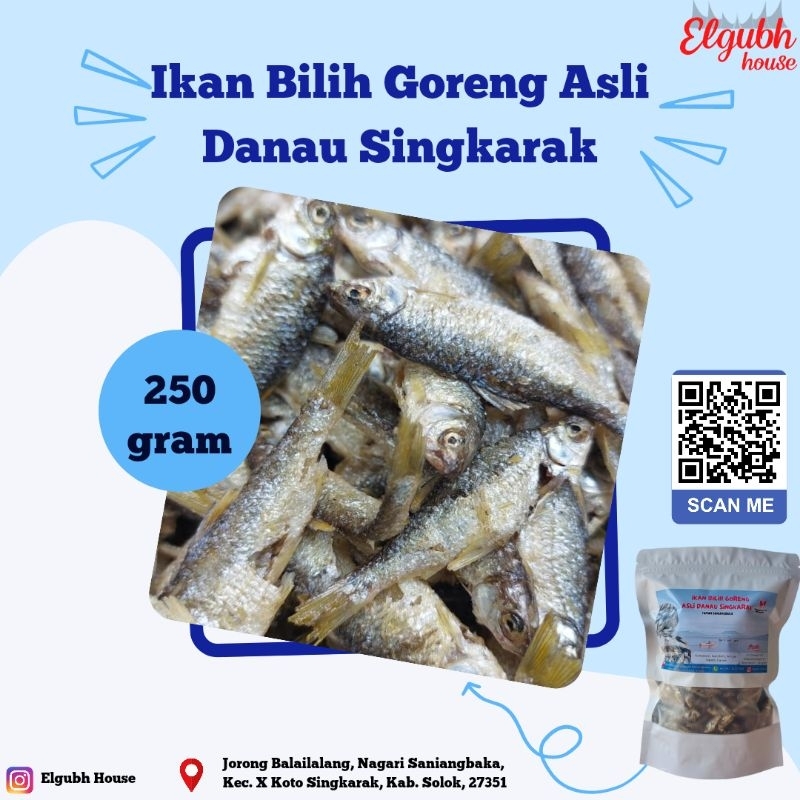 

Bisa COD ikan Bilih Goreng Asli Danau Singkarak Saniangbaka Solok Sumatera Barat