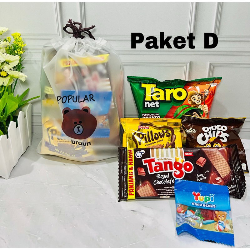 

Paket Snack Ulang tahun / Bingkisan D/ Souvenir / Goodie bag ulang tahun anak termurah