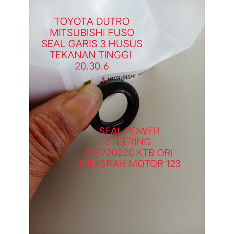 Seal oil seal power steering Orsinil canter Isuzu dina untuk 2010 ke bawah