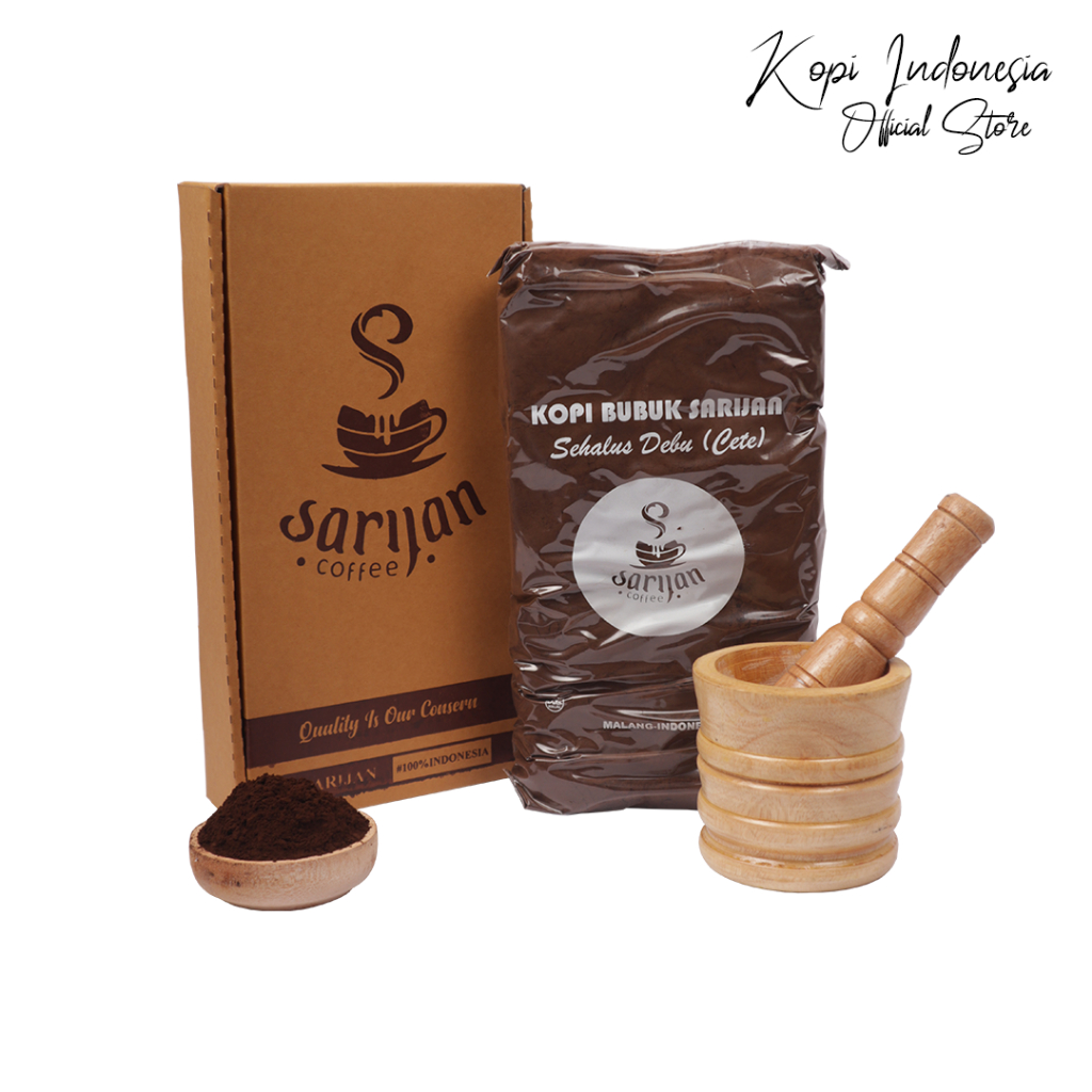 

KOPI HITAM SARIJAN (Sehalus Debu) Kemasan 1 Kg