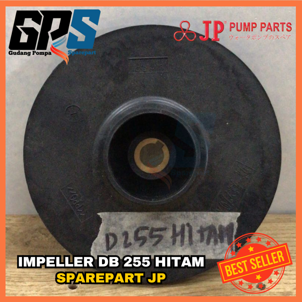 [SPAREPART JP] KIPAS IMPELLER DB 255-JP (HITAM)