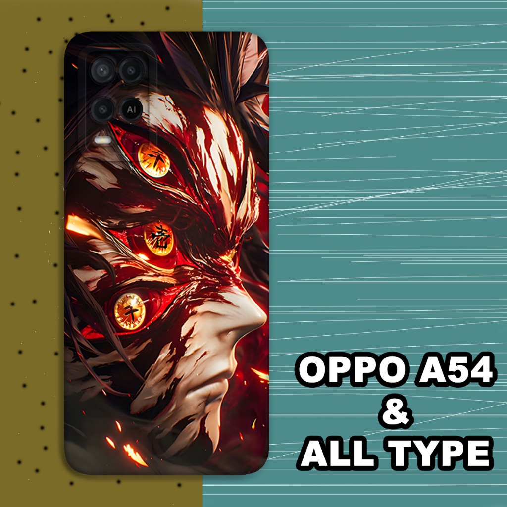 (GC5) Softcase karet Hp OPPO A54 | Case Anime | Case OPPO A54 Silikon Tpu Pro Camera | Kesing OPPO A