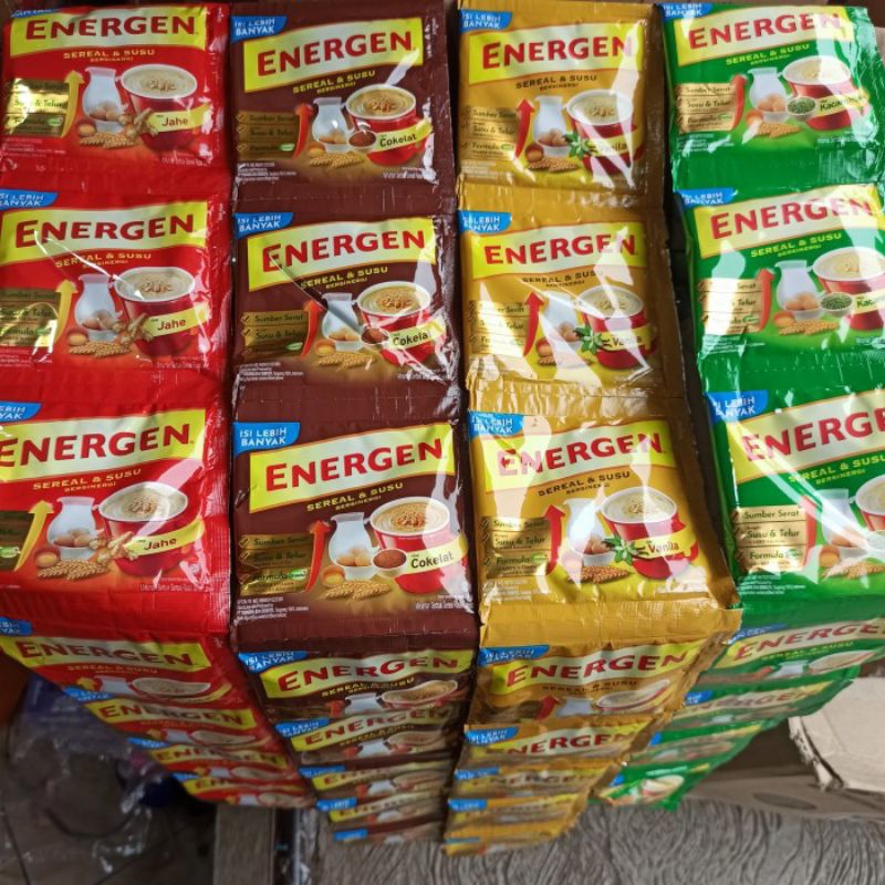 

Energen Rencengan isi 10 dan 5