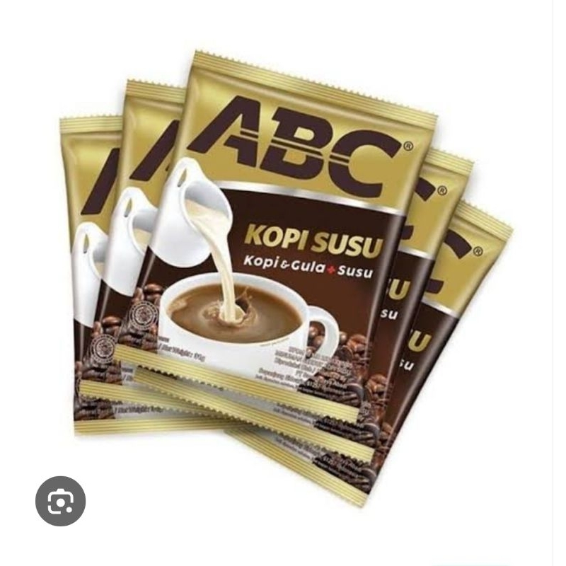 

Kopi ABC Susu 30gr x 10 sachet / Kopi ABC Susu Renceng