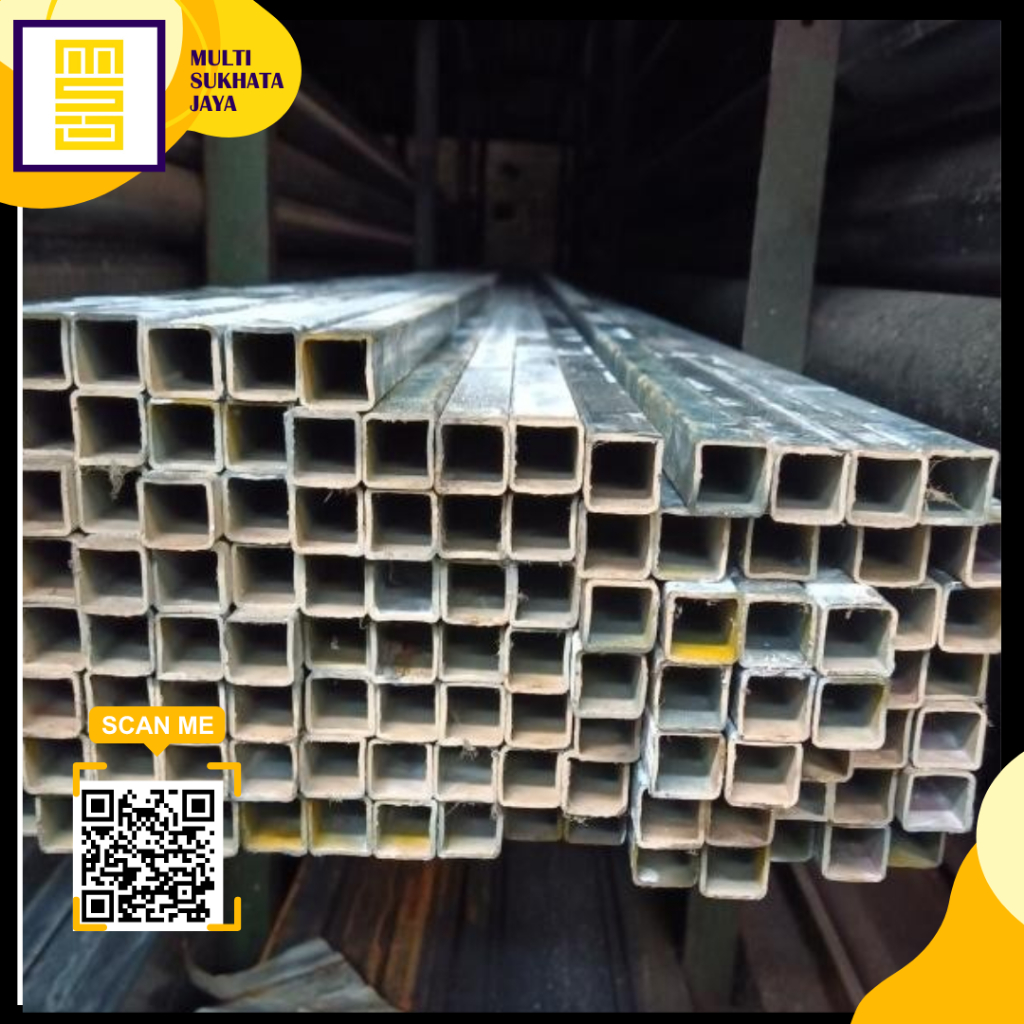 HOLLOW GALVANIS 30X30 1,2MM
