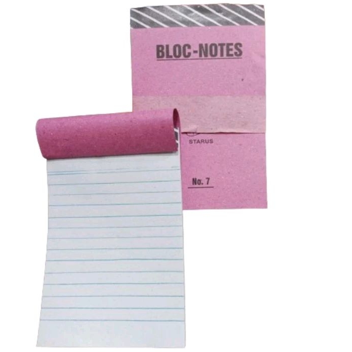 

Block Notes Kecil Bergaris No.7(12Pcs)