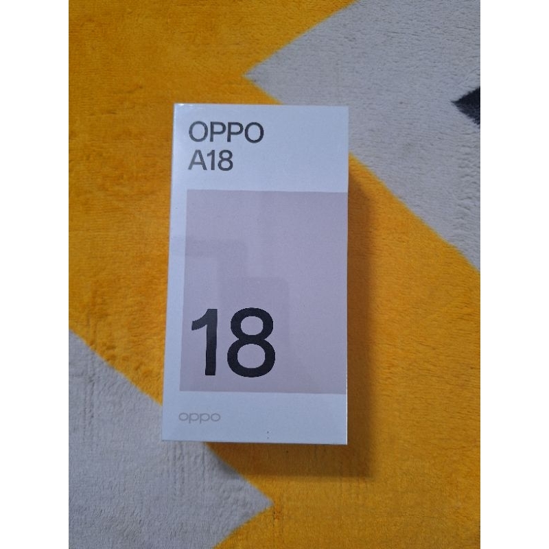 Oppo A18 ram 4/128 kondisi Baru