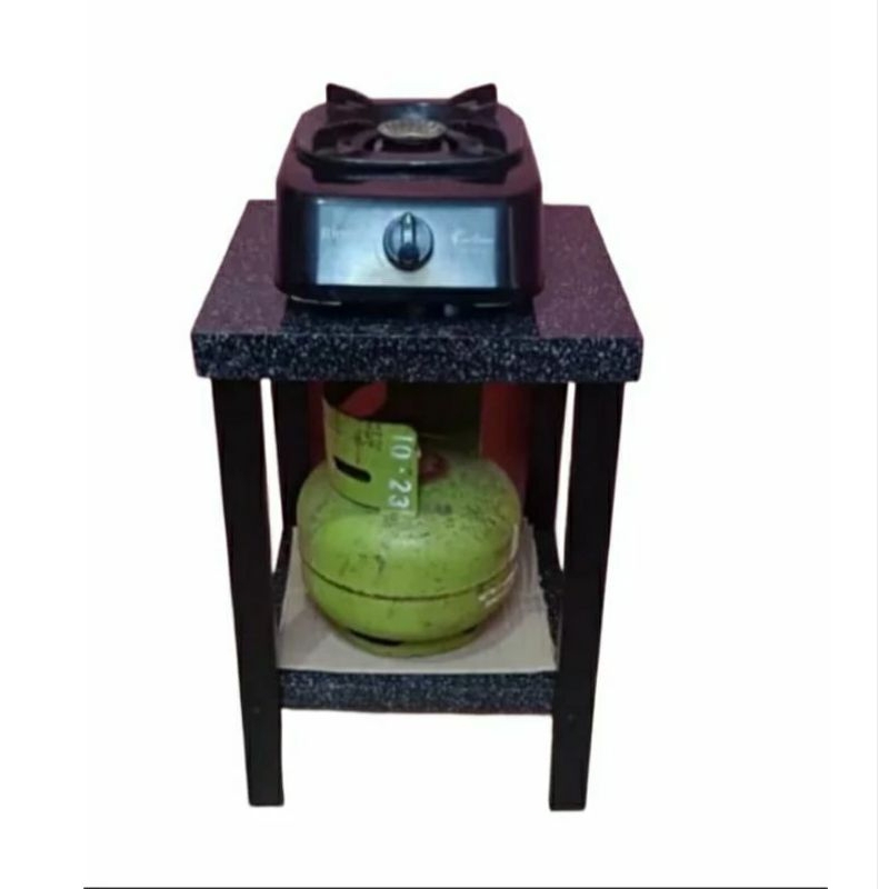 Meja rak kompor kecil