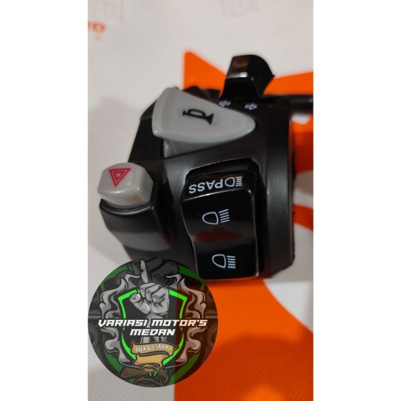 Saklar kiri domino model vario new plus hazard saklar vario 125 new 150 new plus soket pnp