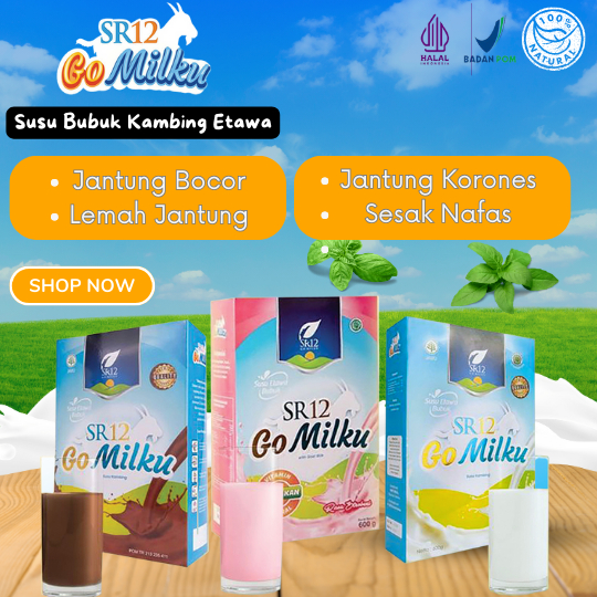 

Obat Sakit Jantung Herbal Gejala Sakit Jantung Obat Alami Sakit Jantung Bocor Penyakit Jantung Bengkak Lemah Berdebar Katup Jantung Bocor Gagal Jantung Koroner Paru Paru Sesak Nafas Segera Atasi Dengan GO MILKU SUSU KAMBING ETAWA ORIGINAL
