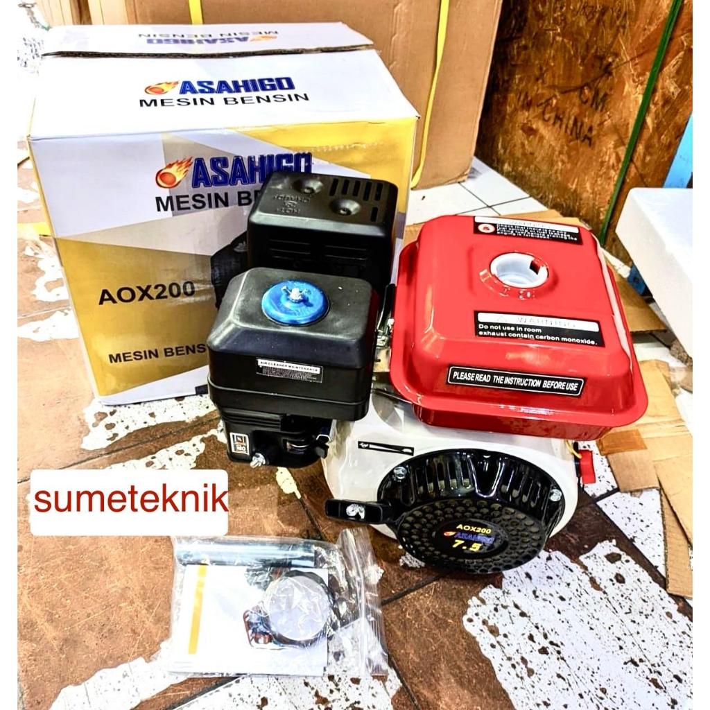 Engine GX200 Asahiquip AQX200 Mesin Penggerak Asahi GX200 4Tak AGX200 AsahiQuip 6,5HP (7,5HP)