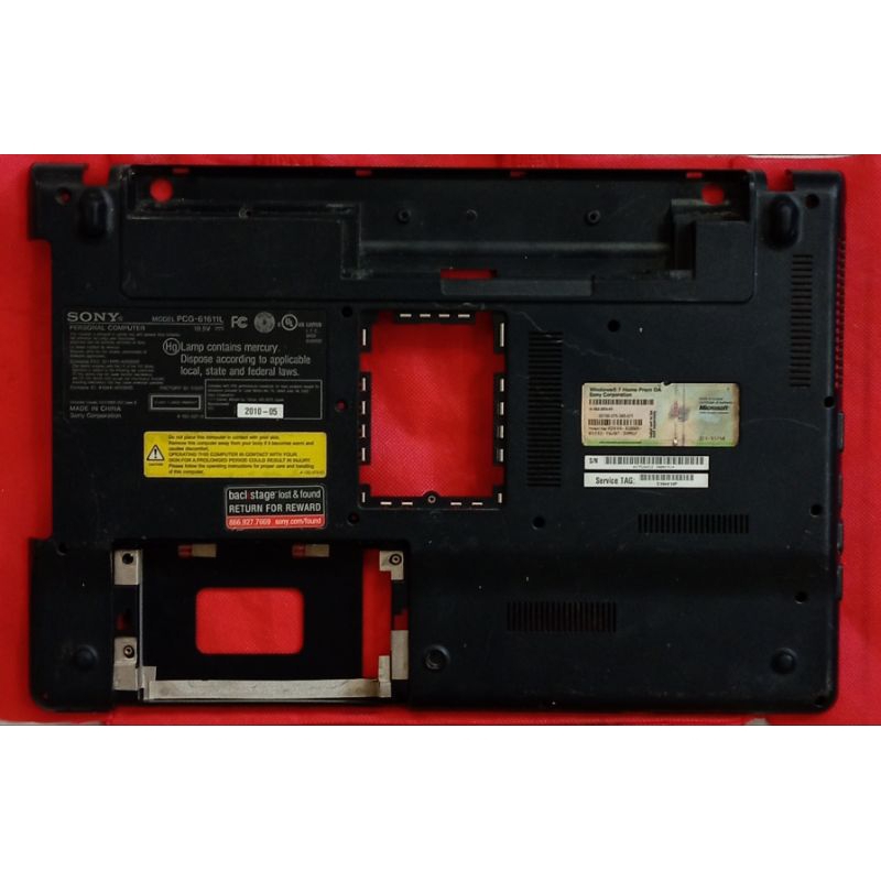 Case Casing Button laptop Sony Vaio PCG-61611L