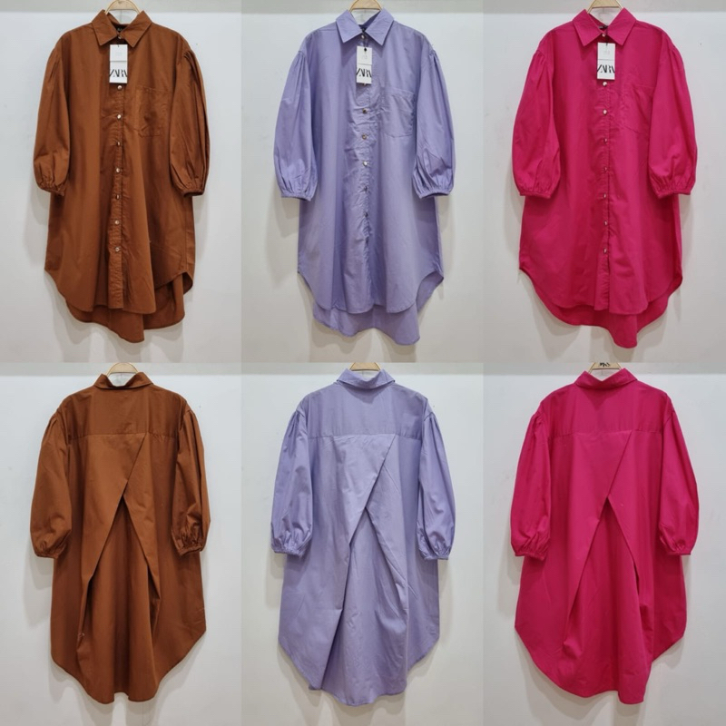 Zara Adisty///tunik polos Zara//tunik polos zara 71624//pakaianwanitasby