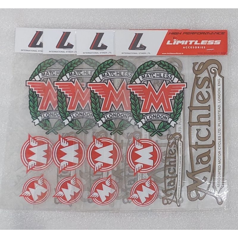 

Stiker Super Clear Matchless
