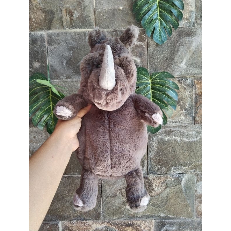 rhinoceros by jellycat