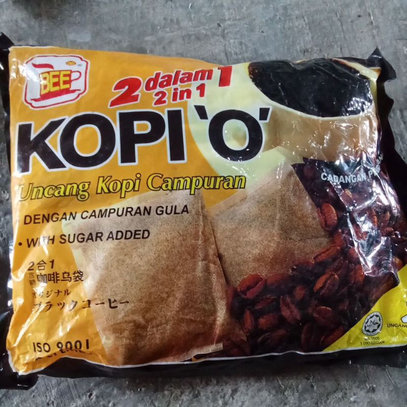 

Kopi'O 2in1 Uncang Kopi Campuran isi 25sachet