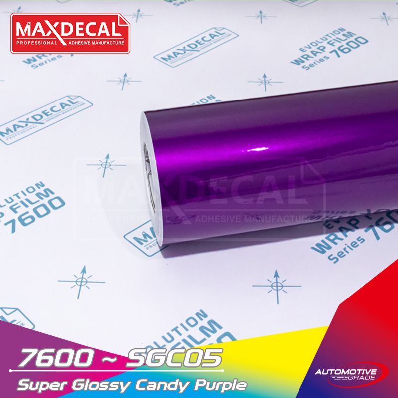 MAXDECAL SUPER GLOSSY CANDY SKOTLET STIKER MOTOR MOBIL CANDY