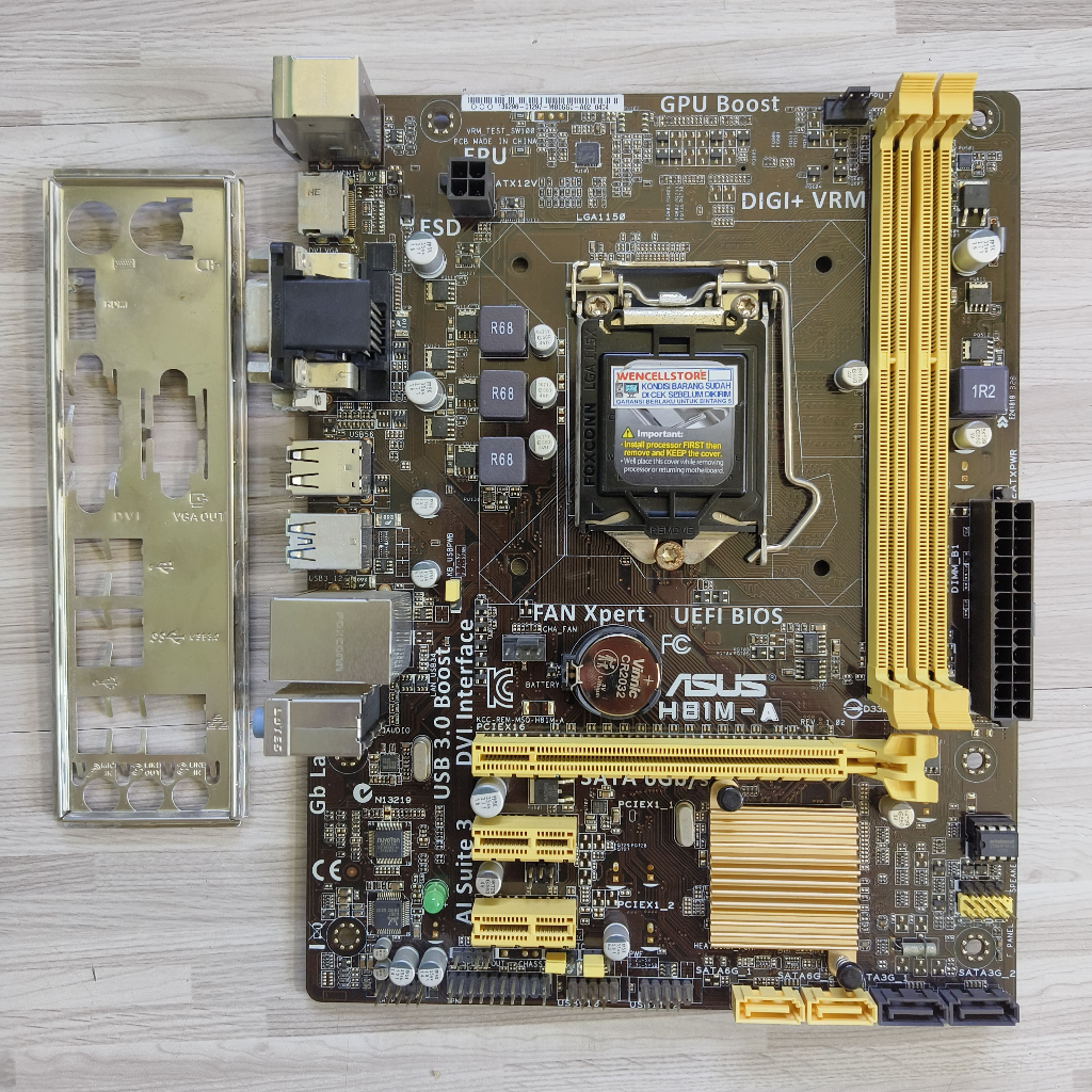 MAINBOARD ASUS H81M-A LGA 1150 MICRO ATX