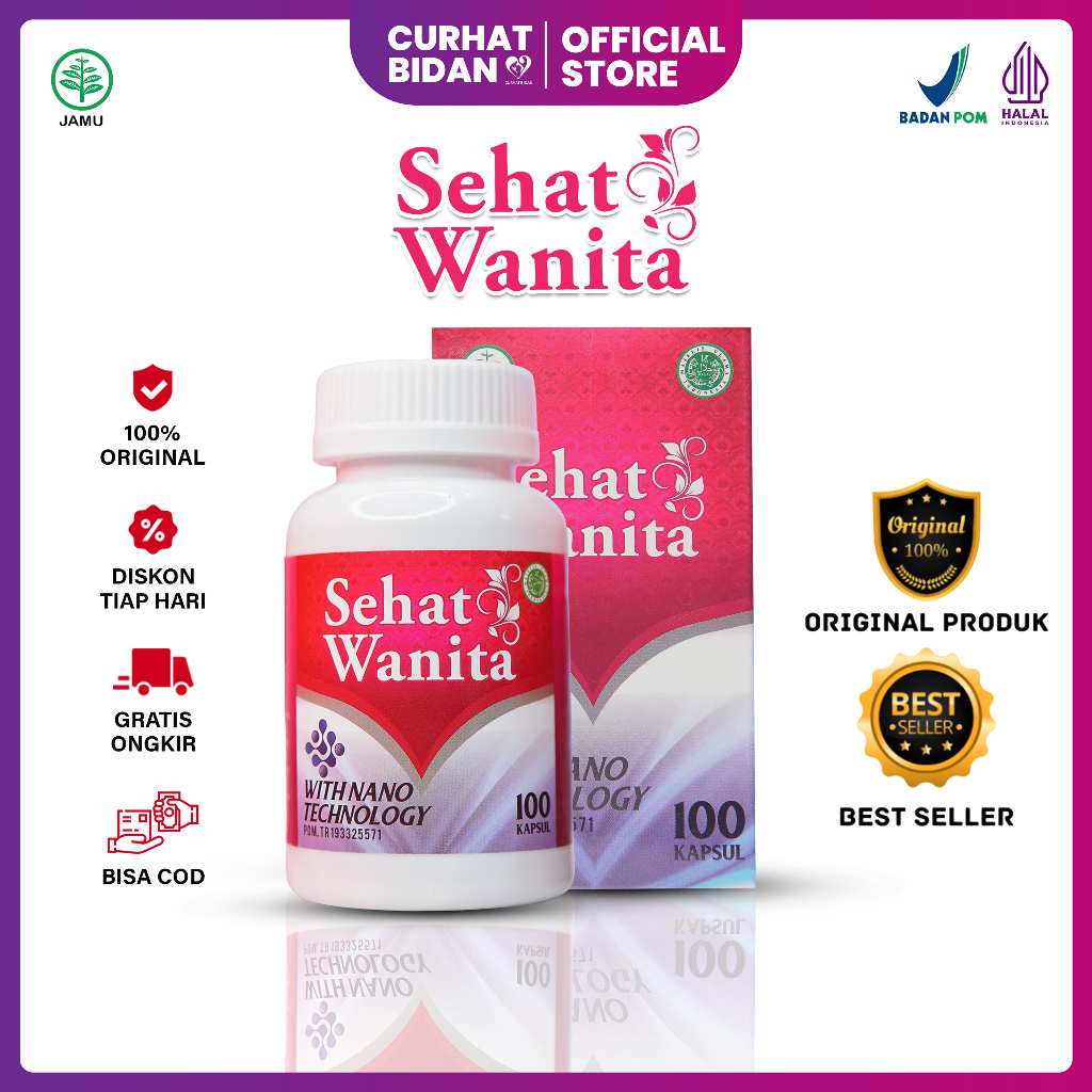

F_daybose - Sehat Wanita Original Herbal Kewanitaan Pelancar Haid & Atasi Keputihan