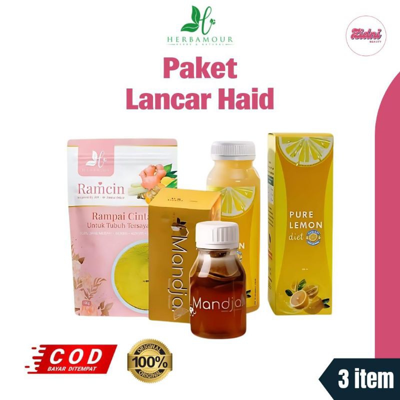 

PAKET LANCAR HAID BY HERBALOV