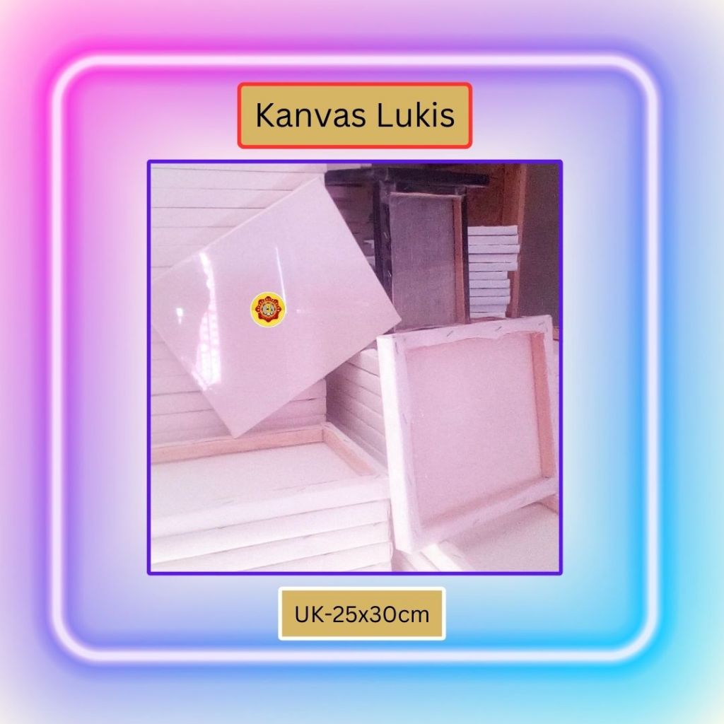 

Promo! KANVAS LUKIS 25X30 CM | PUTIH - WATER COLOR, High QUALITY Tebal Premium-Murah berkualitas