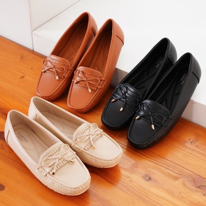Sepatu Wanita Flat Moccasin Slip On Casual