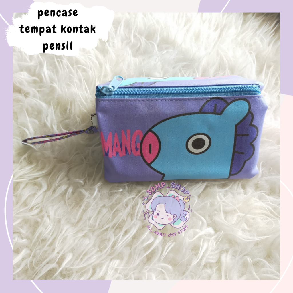 

Pencase Tempat kotak pensil Dompet Lipat BTS KPOP