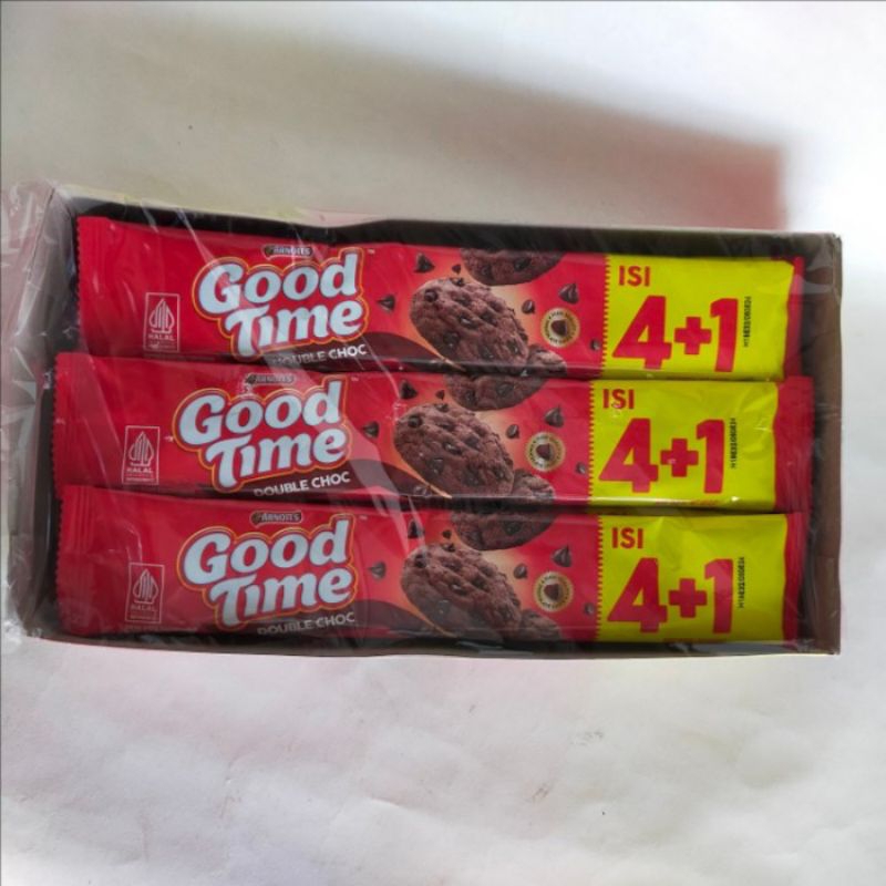 

good time 26gr/pcs 1pak isi 12 /goodtime double choc /goodtime