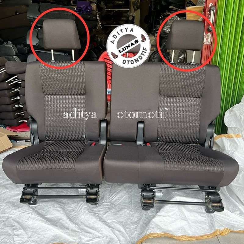 headrest tengah innova reborn ori copotan