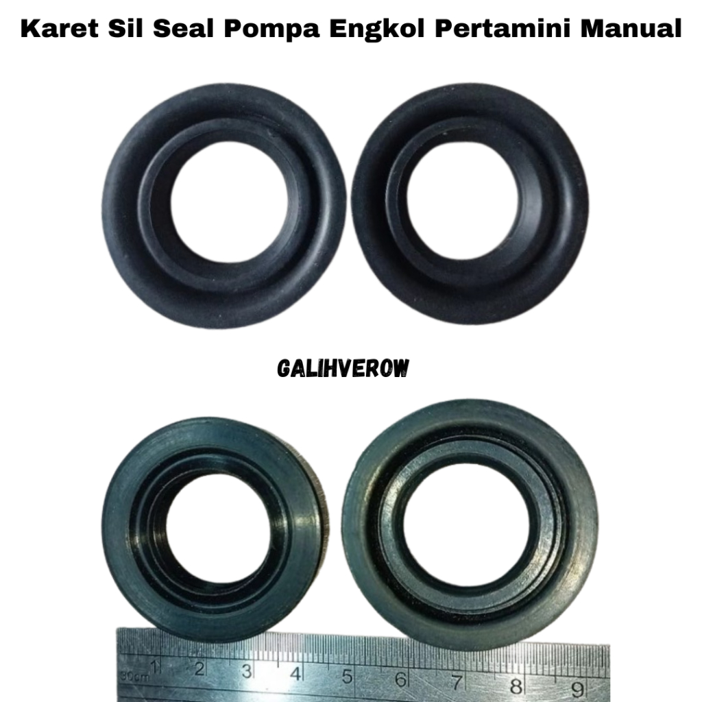 Karet Sil Seal Pompa Engkol Pertamini Manual Sil Pompa Toyosaki KUJ TPG SPG