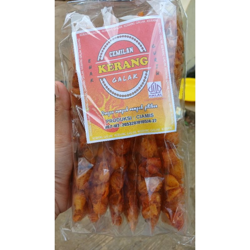 

seblak makaroni kerang seribuan, isi 12pcs