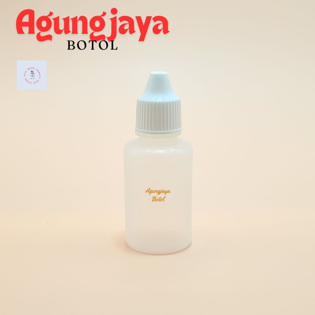Botol Tetes Mata 30 Ml Natural Tidak Segel Sumpel Bolong / Botol Plastik / Botol / Botol Kecil / Bot