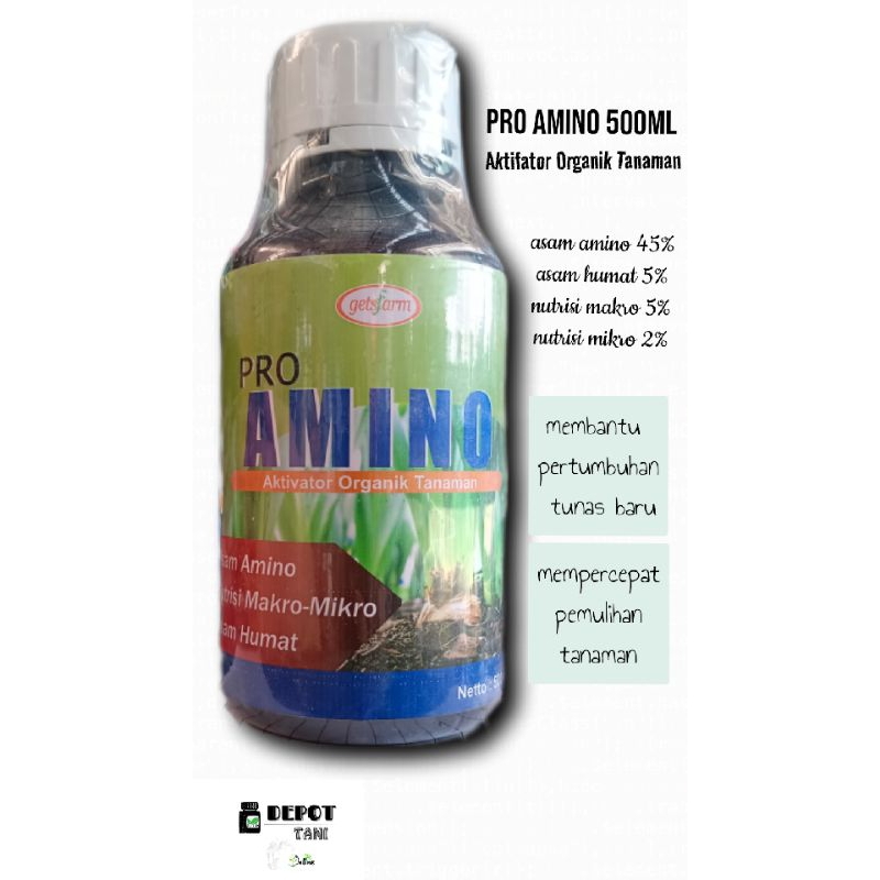 Asam Amino Pro Amino (Bio Aktifator Tanaman) netto 500 ml