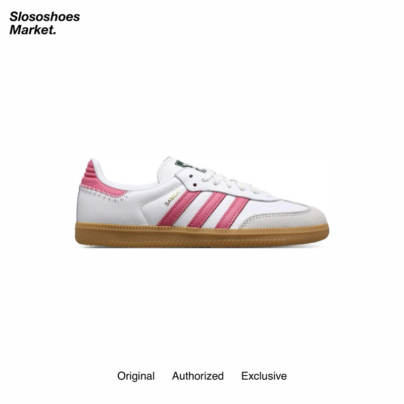 Adidas Samba OG White Pink Rose Tone - 100% Original / RESMI