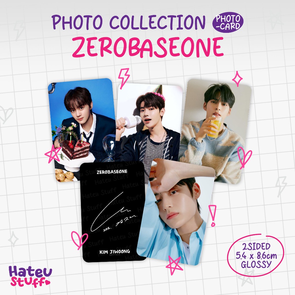 ZEROBASEONE Unofficial Photocard Photo Collection BIRTHDAY, BRINGGREEN, DICON