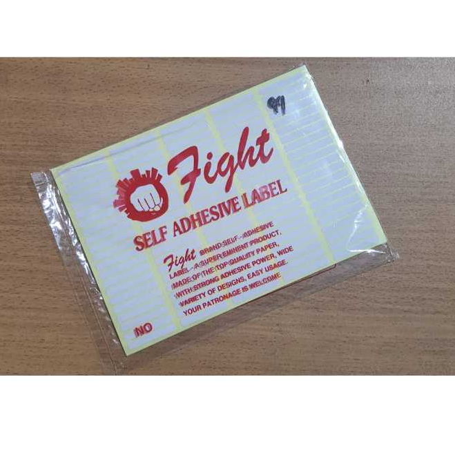 

Label Fight No. 99 / Kertas Stiker Nama Undangan harga / Self Adhesive Label 99 sticker