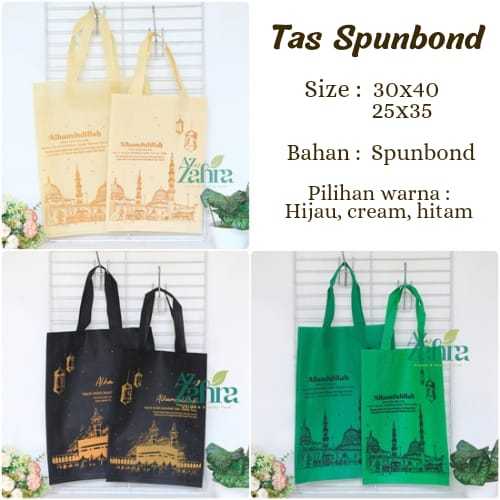 

Spunbond Goodie Bag Tas Belanja Motif Souvenir Oleh oleh Haji dan Umroh