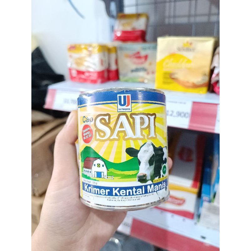 

[ 375 GRAM ] Susu Kkm Cap Sapi 375 Gram