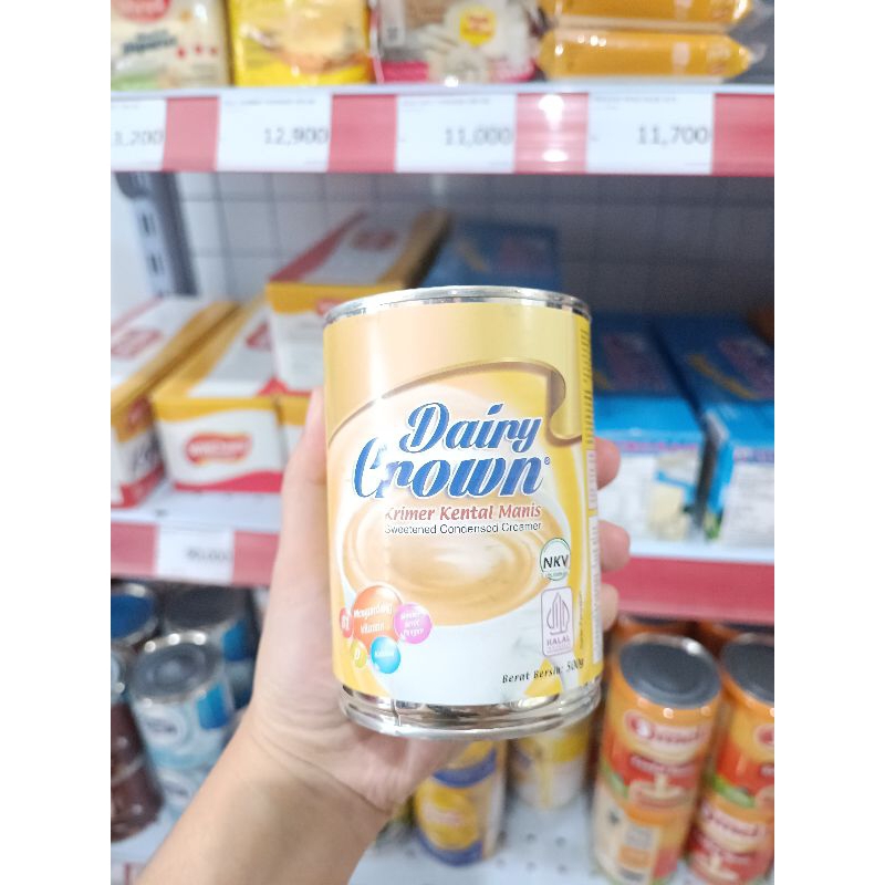 

[ 500 GRAM ] Susu Kental Manis KKM Dairy Crown 500 Gram