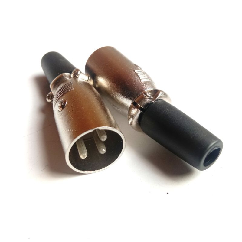 Jack Canon Male 3 Pin Besi Murah