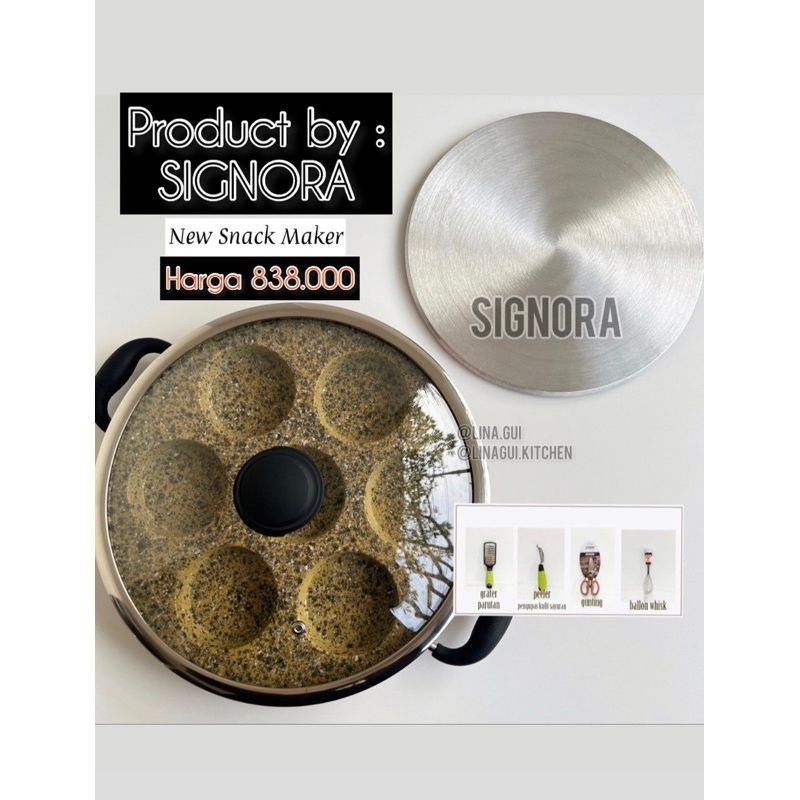 NEW SNACK MAKER SIGNORA + BONUS