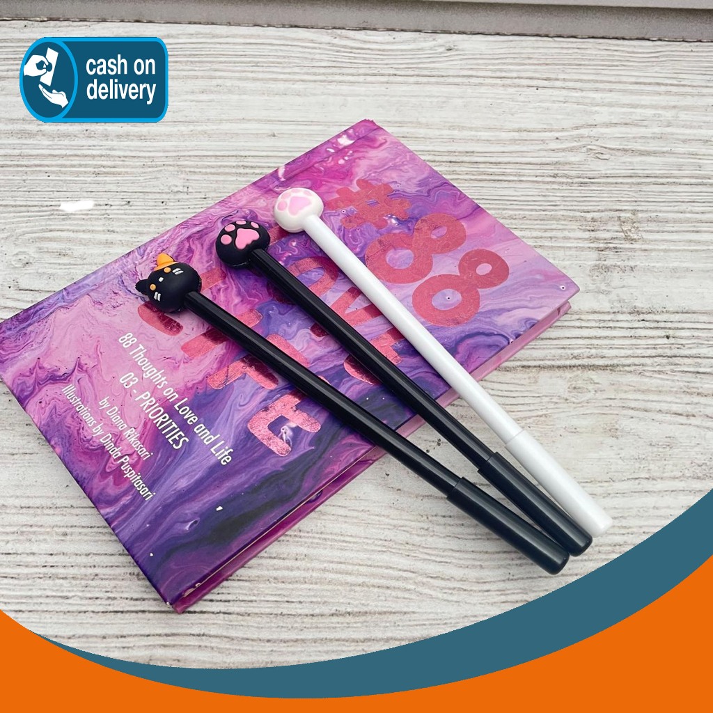 

PULPEN GEL CAT PAW PGK-1442 CAKAR KUCING TAPAK KAKI HEWAN PEN PENA BOLPEN BOLPOIN LUCU KARAKTER ANAK ALAT TULIS KANTOR SEKOLAH MURAH TERMURAH COD