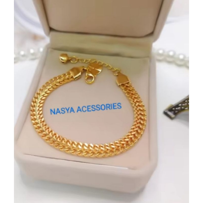 Gelang plat padi dewasa