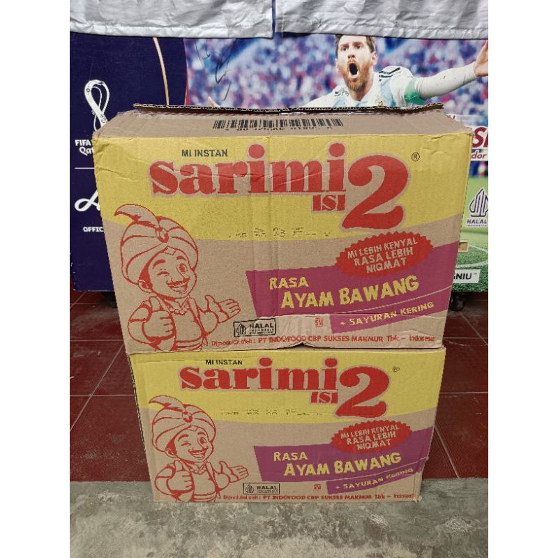 Sarimi isi 2 Ayam Bawang 1 Dus