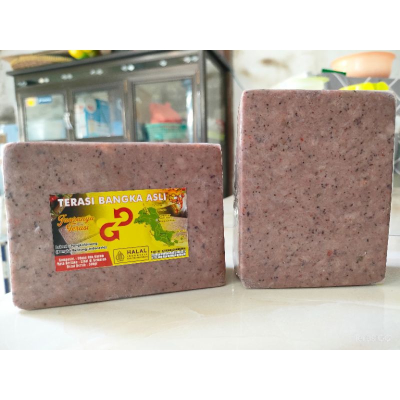 

HALAL TERASI/BELACAN BANGKA ASLI dan bubuk kemasan 250 gram dan 500gram