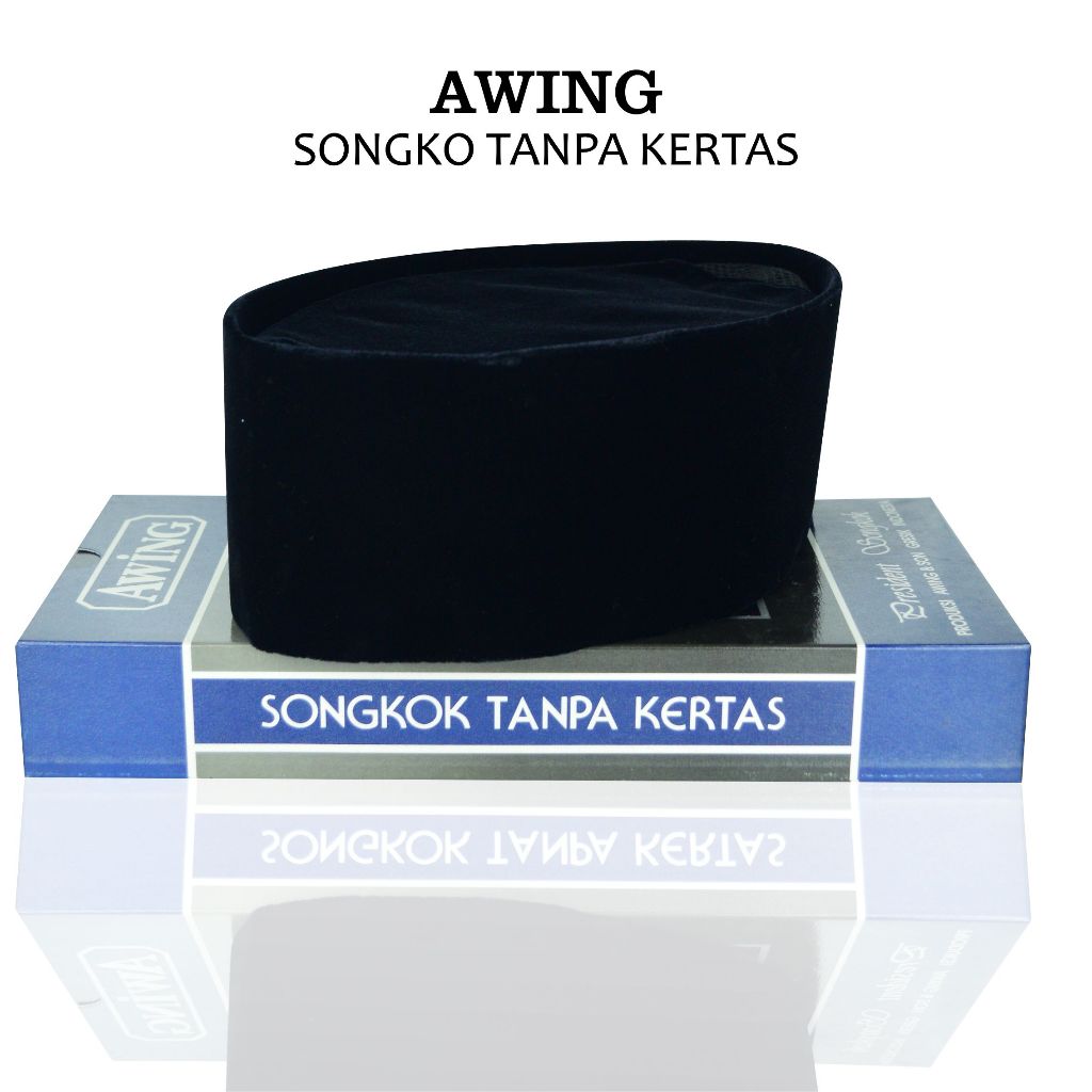 Peci Songkok Awing tinggi 8 cm AC / Songkok Awing