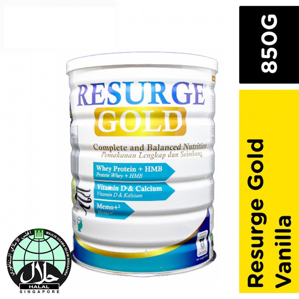 

Resurge Gold Vanilla 850g